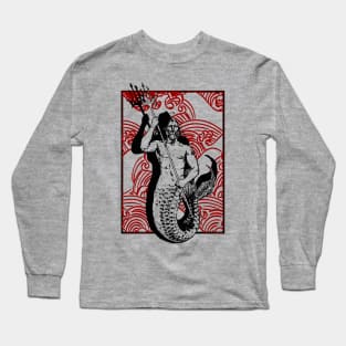 Poseidon in greek mythology Long Sleeve T-Shirt